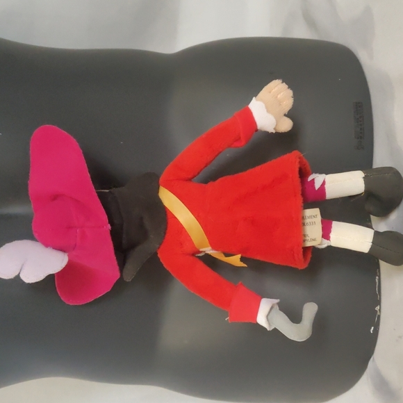 Disney Store Captain Hook Plush - Picture 2 of 3